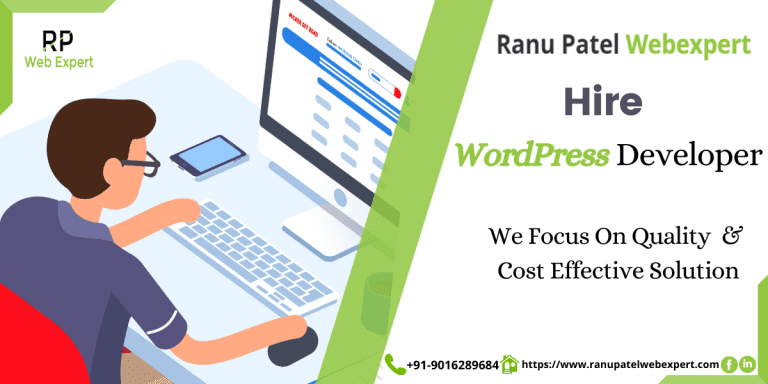 Hire Top WordPress Developers - Ranu Patel Expert