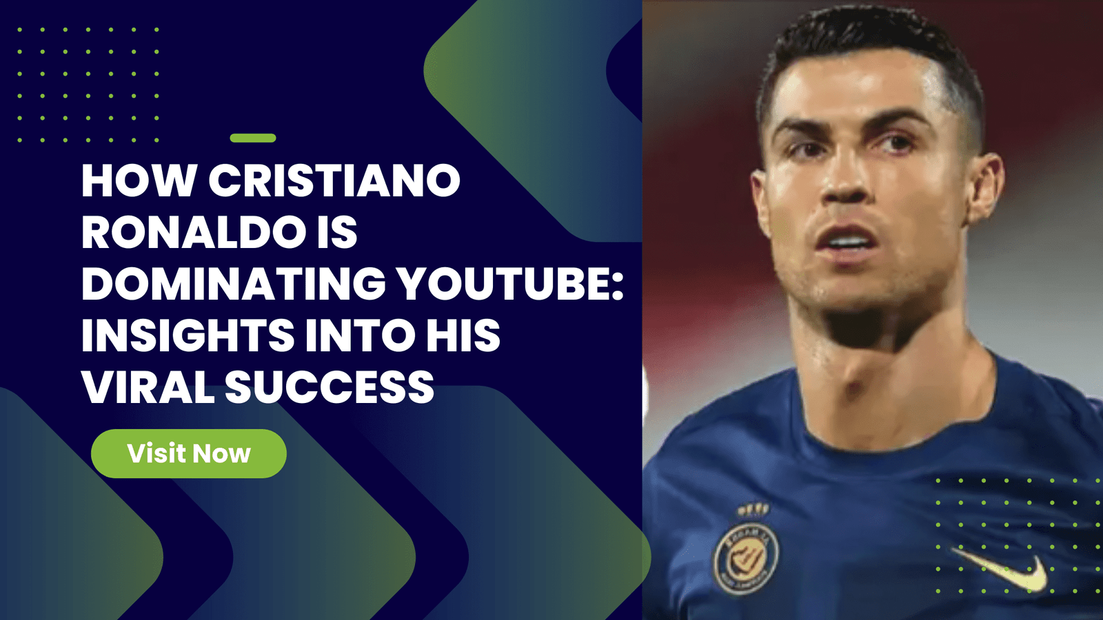 Cristiano Ronaldo YouTube success