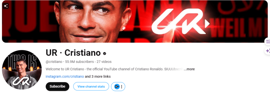 UR Cristiano-YouTube - RP Webexpert