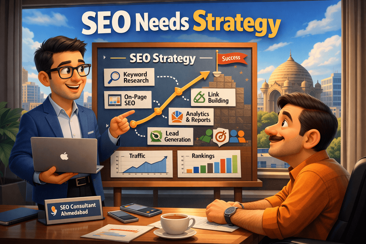 SEO strategy, lead generation