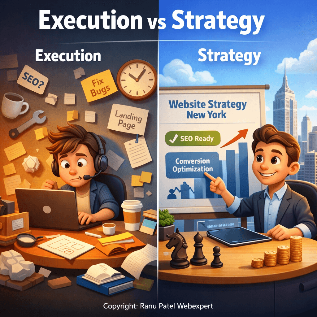 website strategy New York
