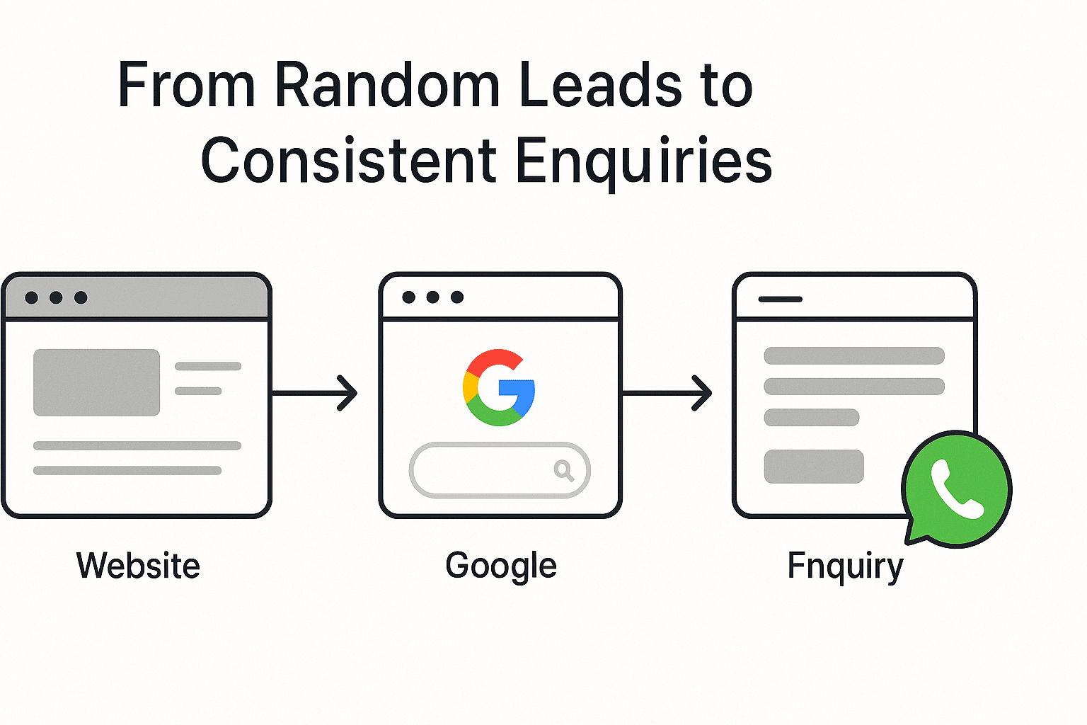 From Random Leads to Consistent Enquiries