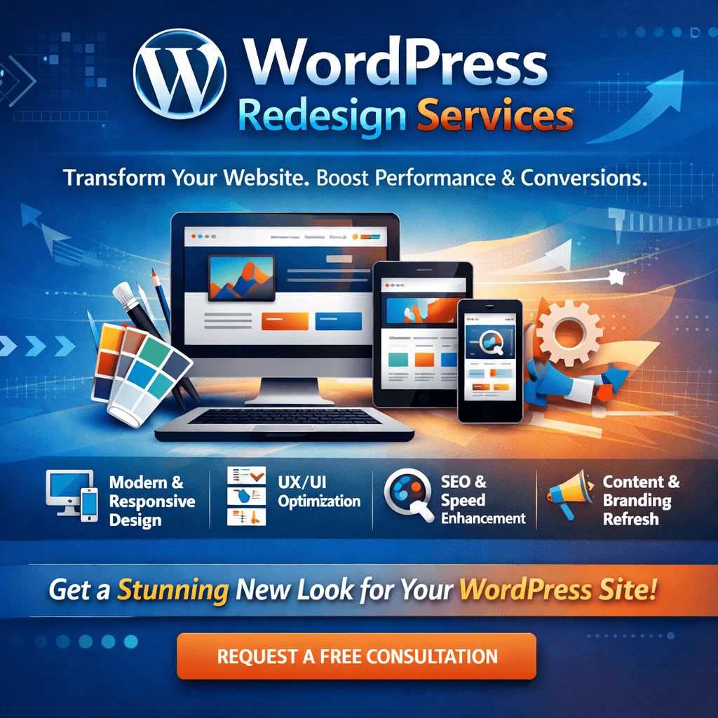 WordPress Redesign Services