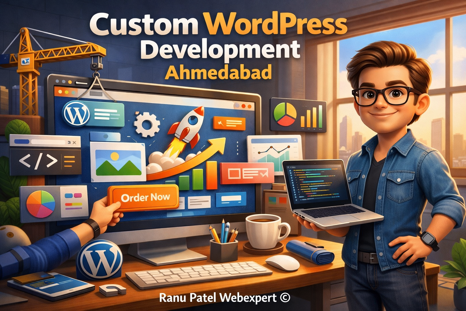 custom WordPress development Ahmedabad