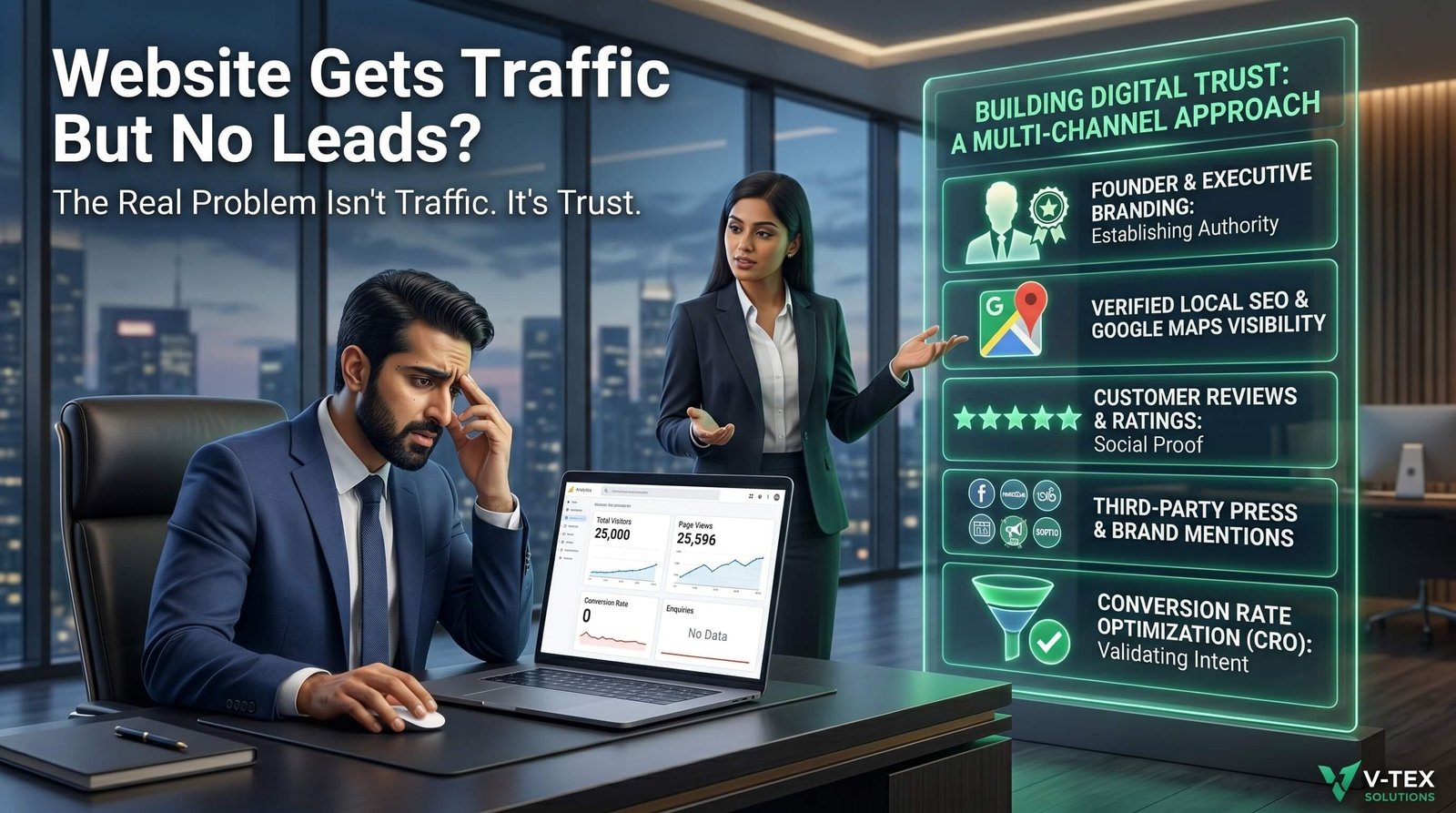 Website Gets Traffic But No Leads