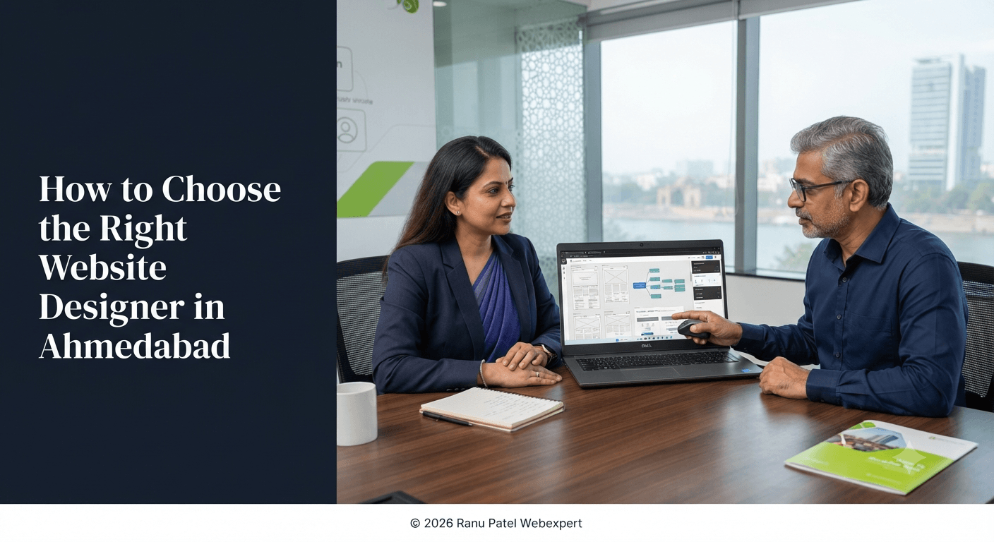 How to Choose the Right Website Designer in Ahmedabad