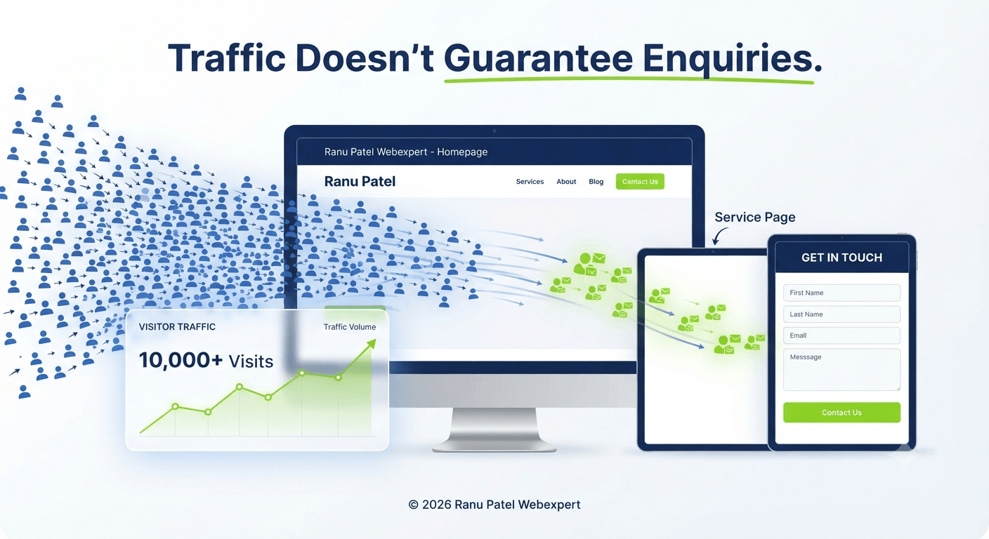 Gets Traffic but No Enquiries