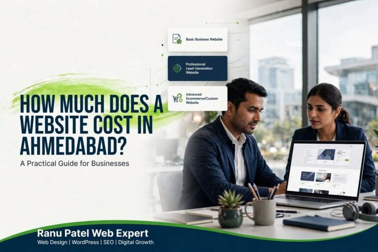 website cost in Ahmedabad 2026